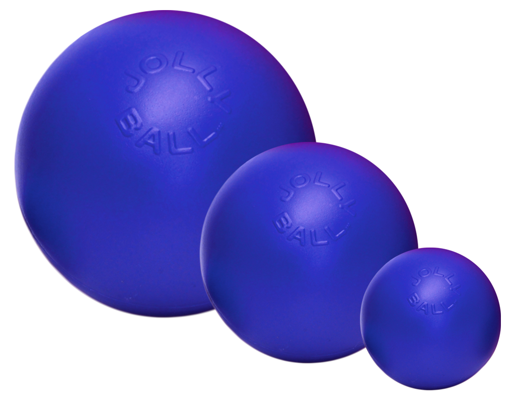 Jolly Ball Push-n-Play 15cm blue