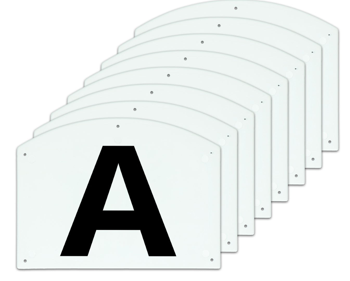 Dressage markers ABCEFHKM 30 x 20 cm