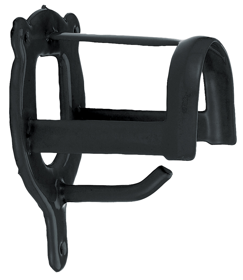 Bridle Rack Black, plastic