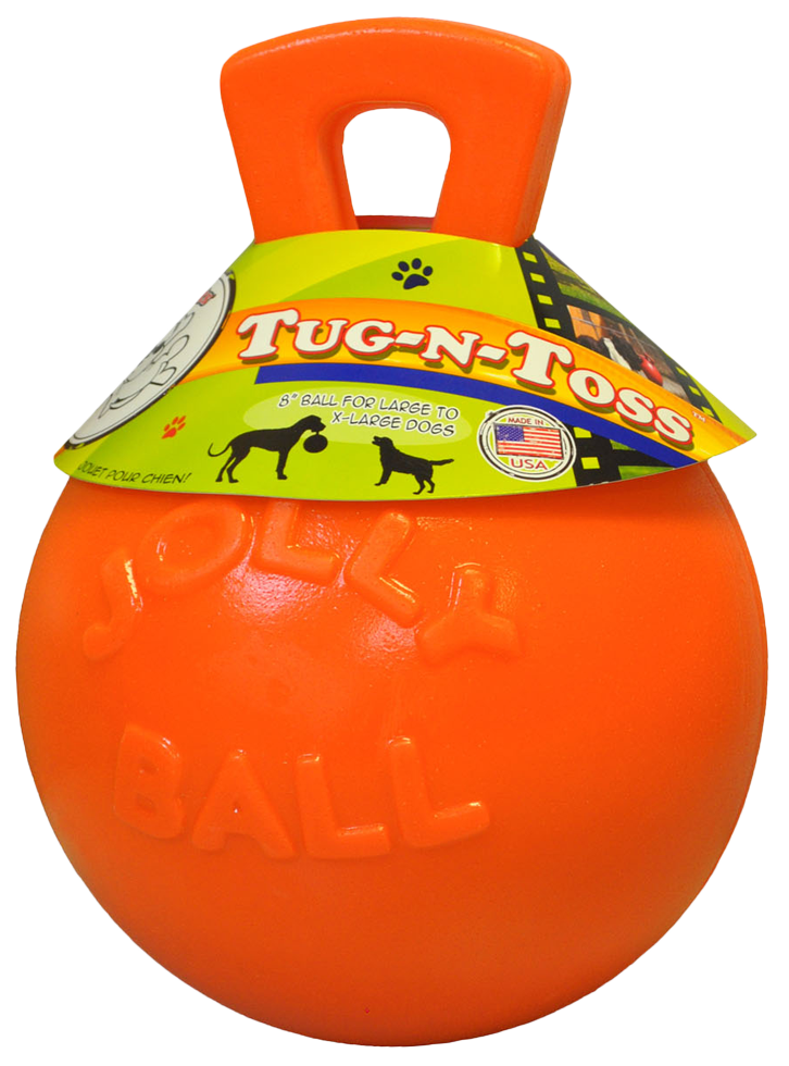 Jolly Tug-n-Toss 15 cm Orange (Vanilla Smell)