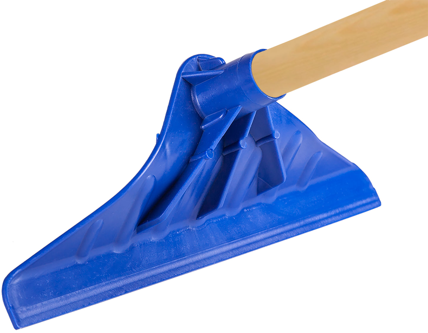 Manure and dirt scraper blue without handle