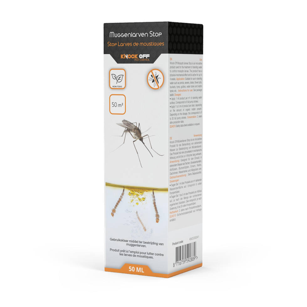 Knock Pest Mosquito larvae stop