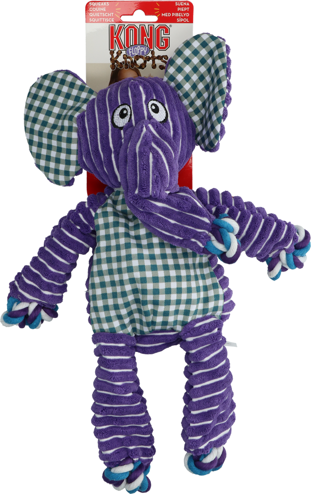 KONG Floppy Knots Elephant Medium/Large