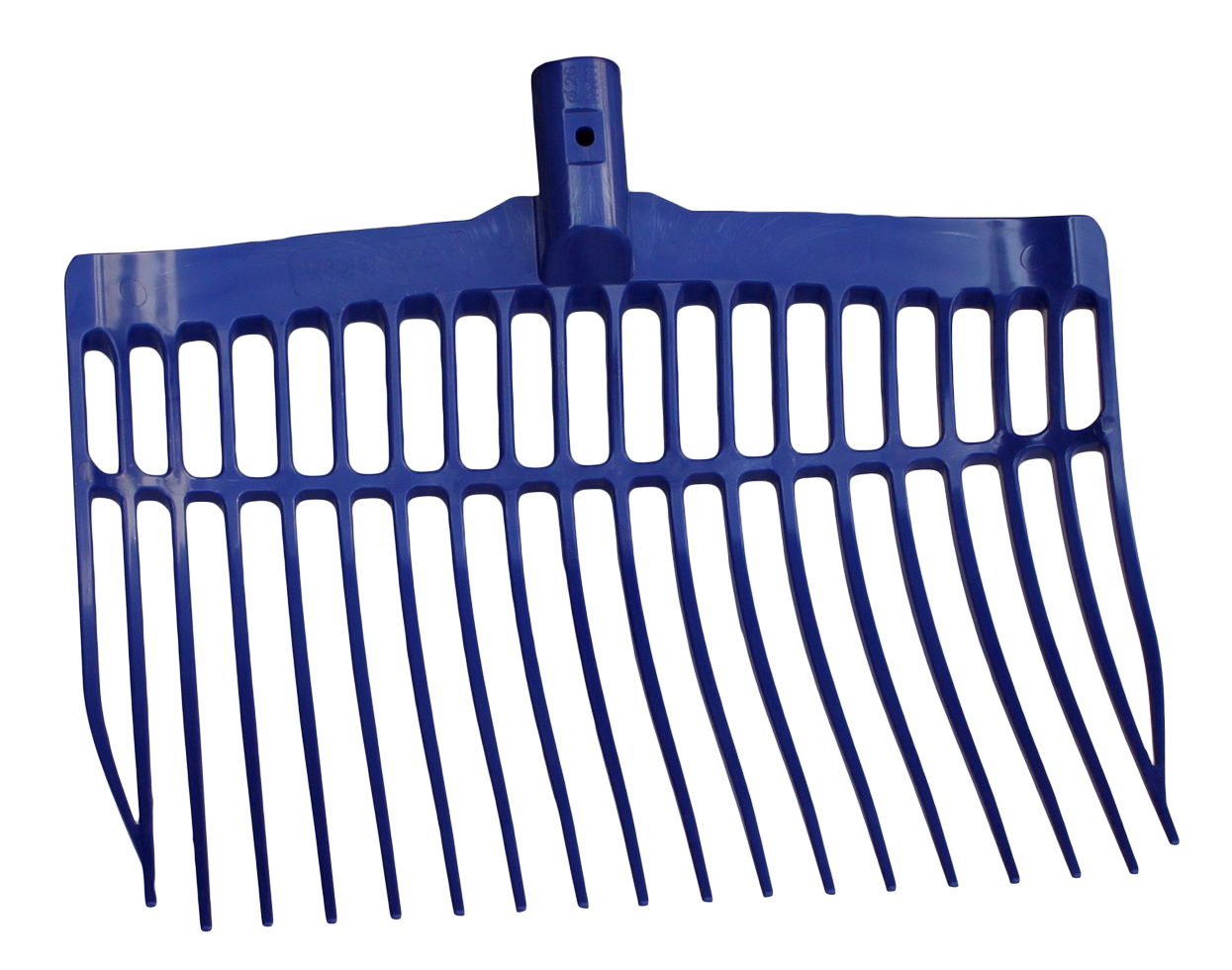 Shaving fork plastic blue without handle