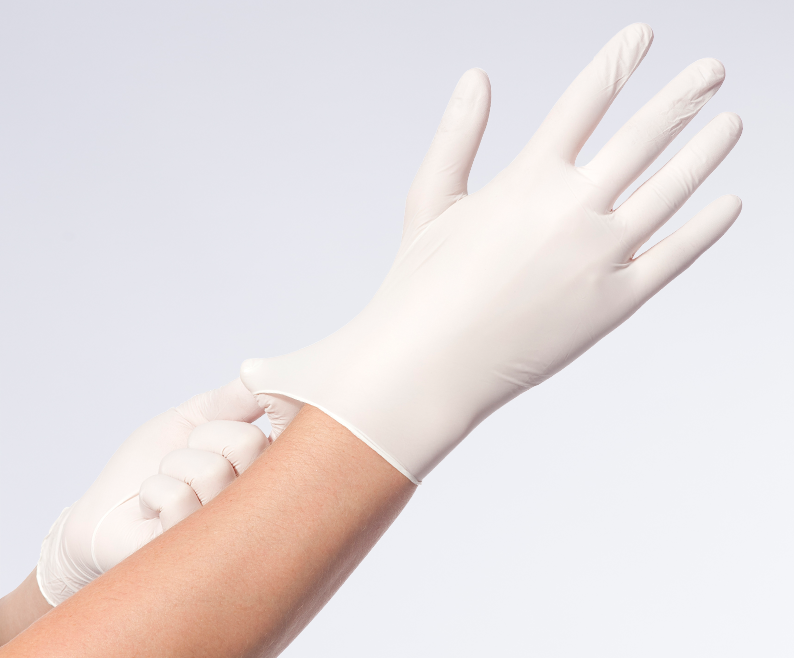 Comforties Soft Nitril Gloves White S 100 pcs