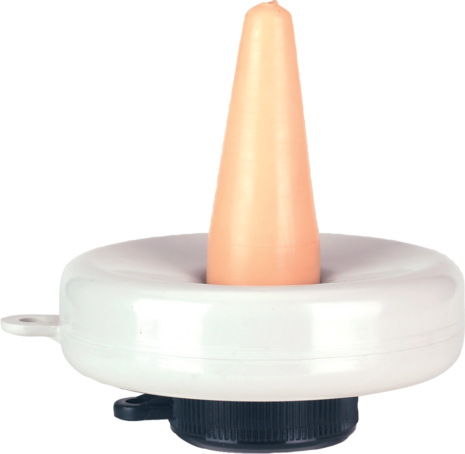 Floating spare teat yellow Complete