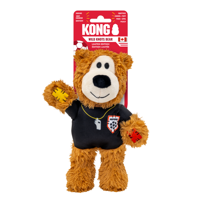 KONG Wild Knots Sport Bear Referee