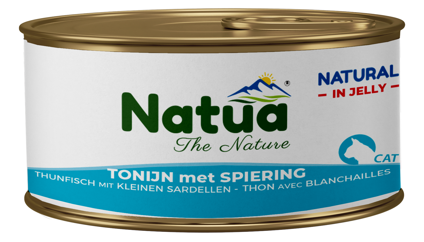 Natua Natural Classic Can Cat Tuna with whitebait