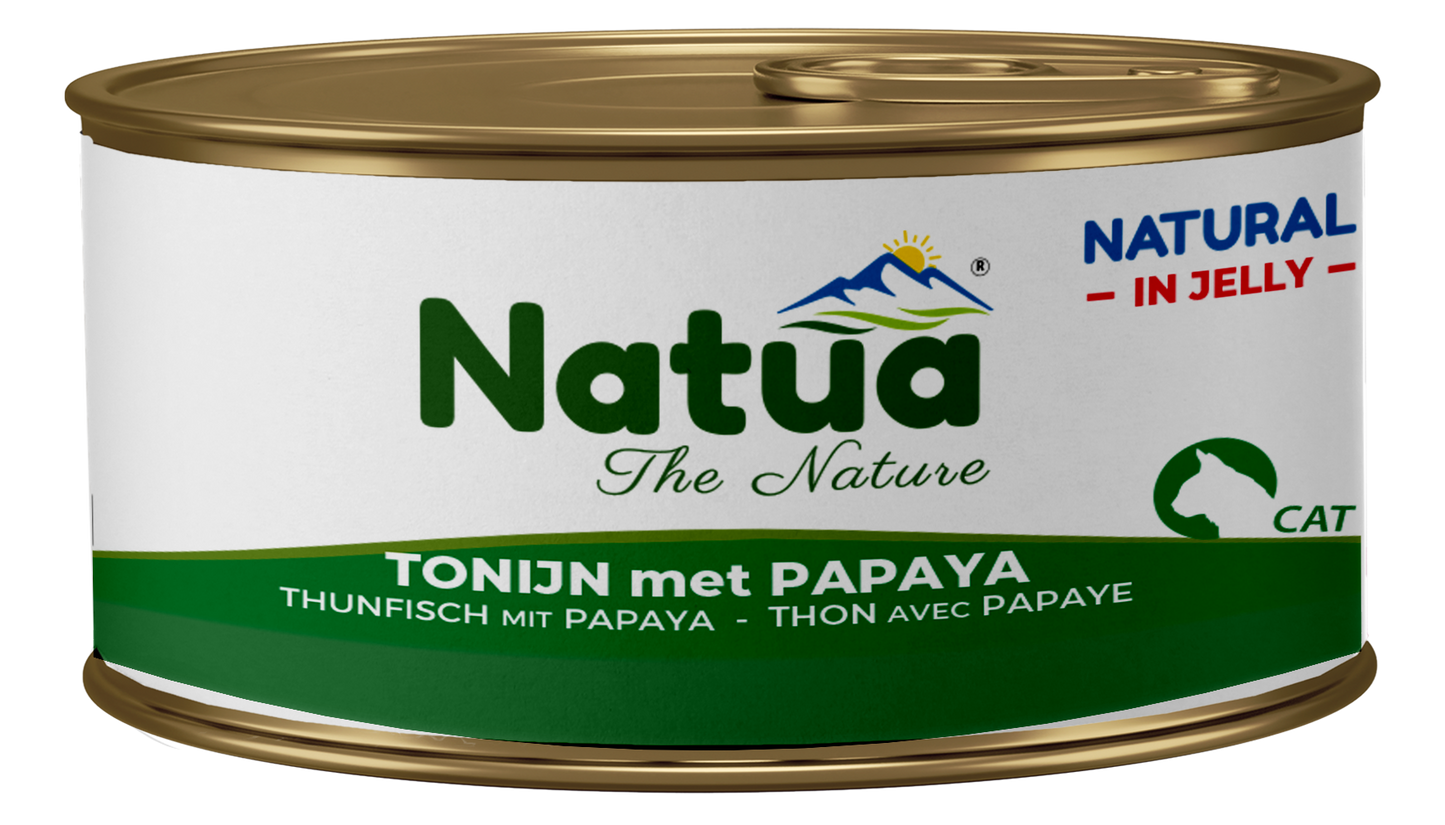 Natua Natural Classic Can Cat Tuna with papaya