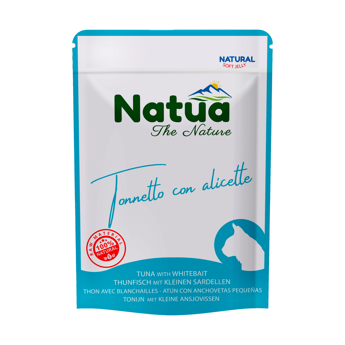 Natua Natural Pouch Cat Tuna with whitebait