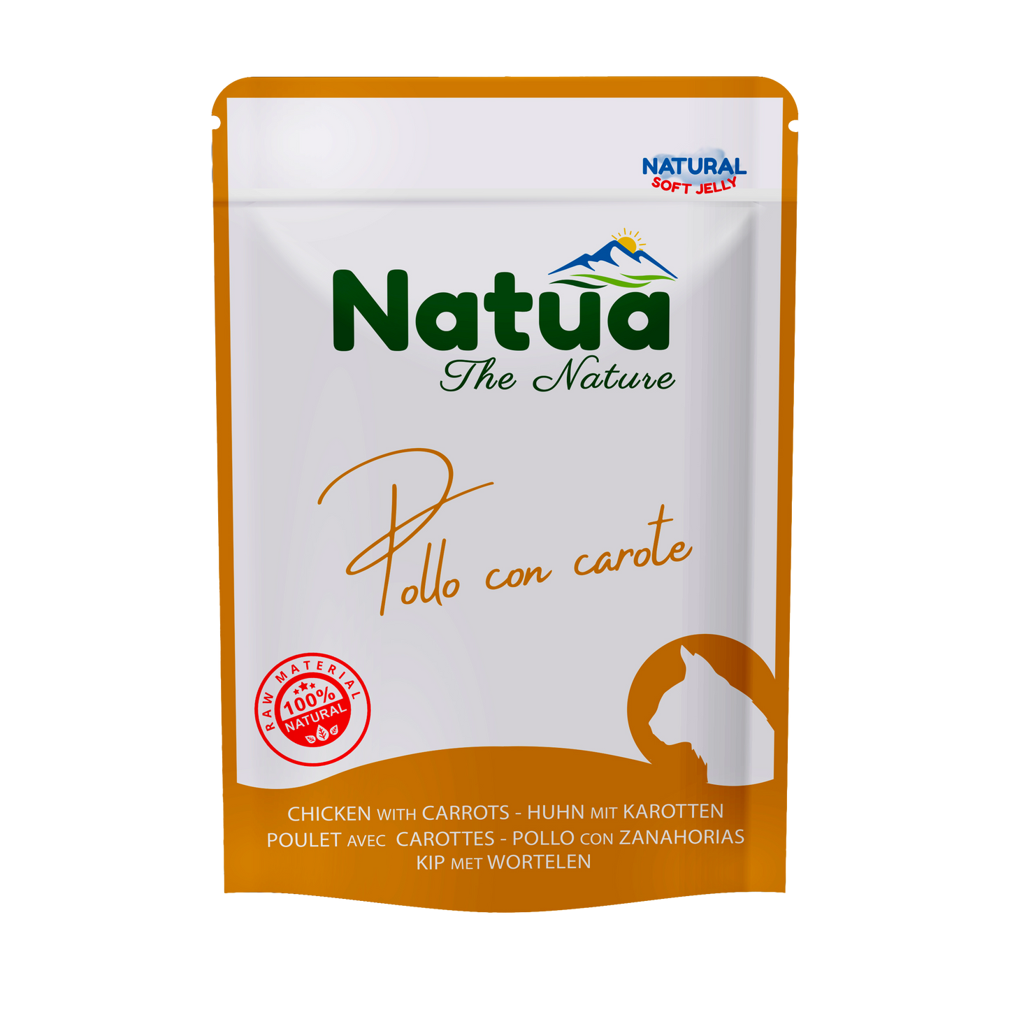 Natua Natural Pouch Cat Chicken with carrot
