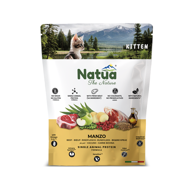 Natua Dry Kitten Cat Beef 350g