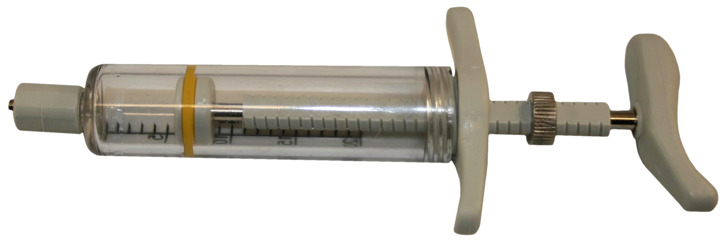 Nylon syringe 20ml Luer Lock adjustable 20 ml