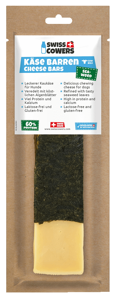 SwissCowers Cheese Bars Seaweed L