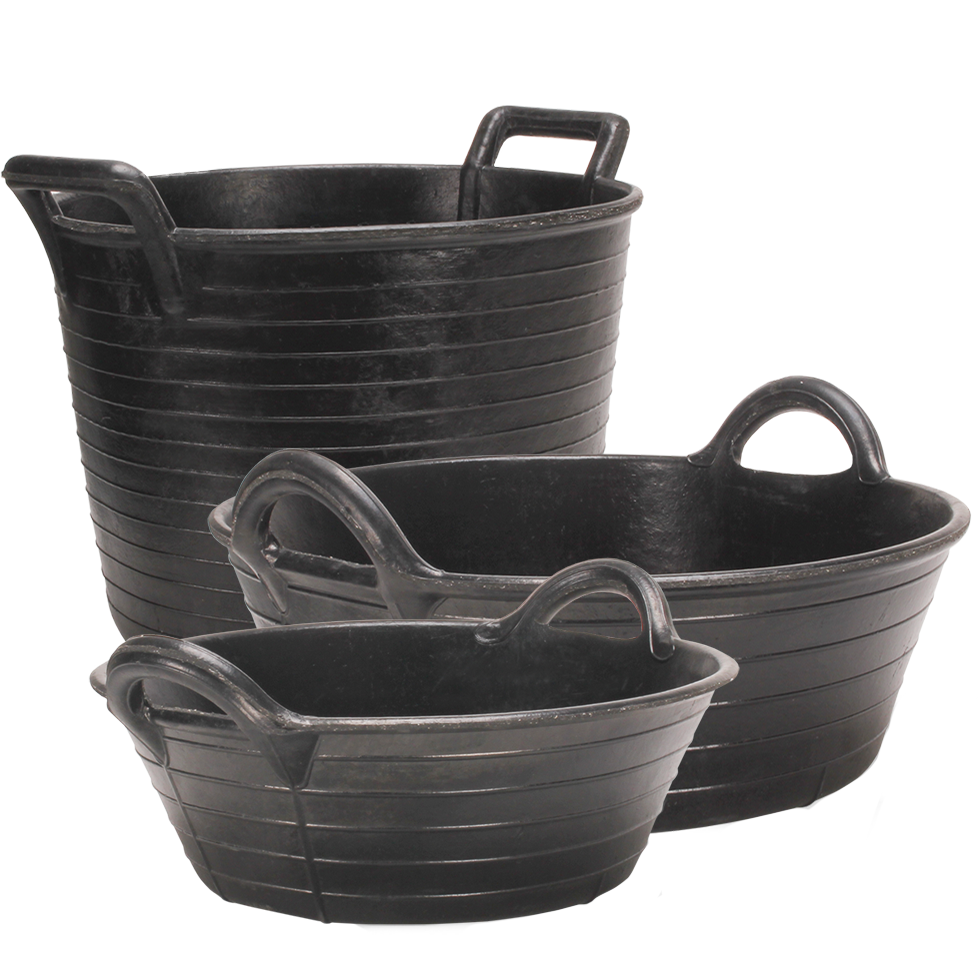 Rubber feed trough 11 l