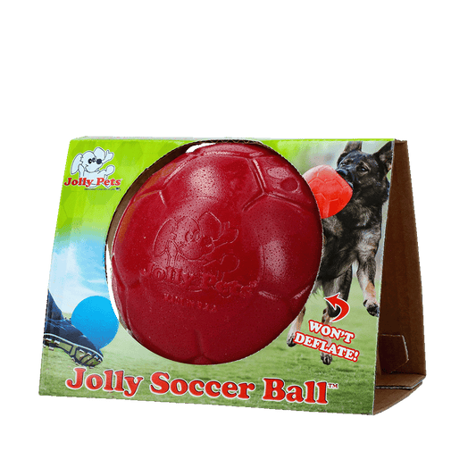 Jolly Soccer Ball 15cm Rood