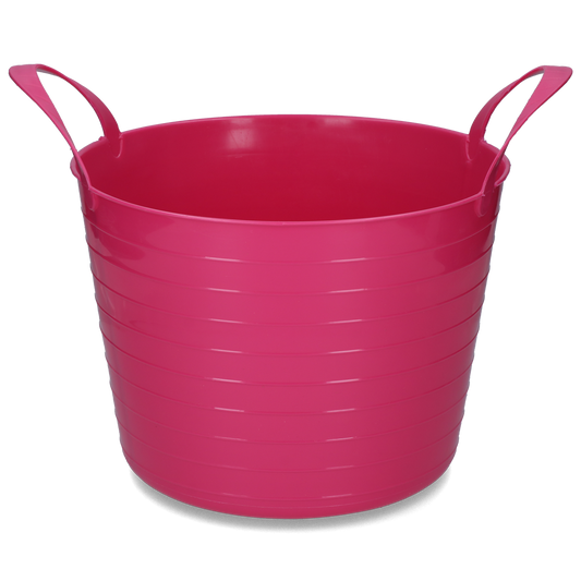 Bucket V-Trug Flexi pink 40 l