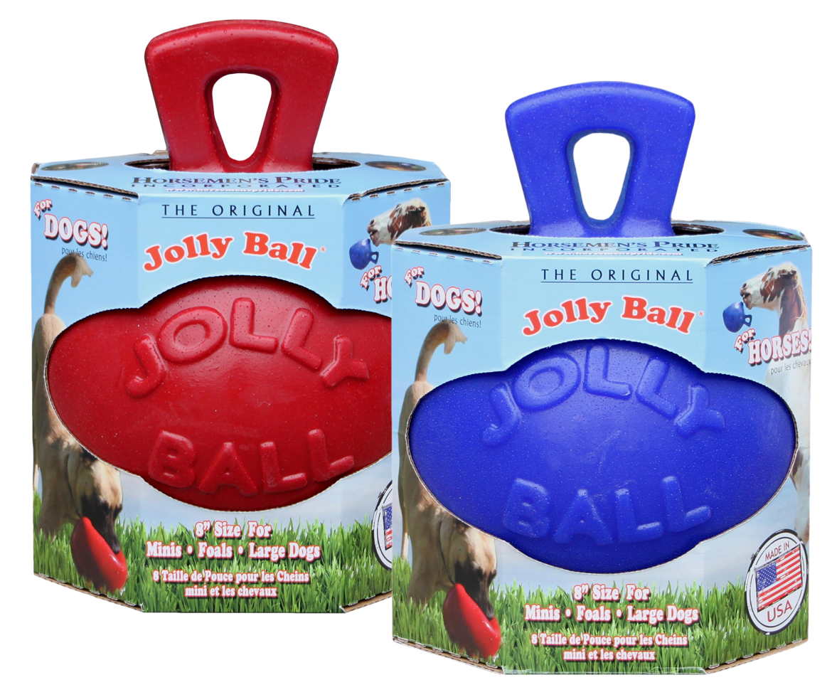 Jolly Ball 20cm Red Horse and Dog