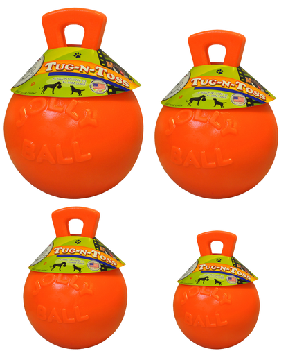 Jolly Tug-n-Toss 15 cm Orange (Vanilla Smell)