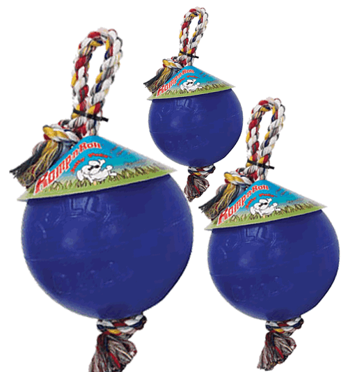 Jolly Ball Romp-n-Roll 10 cm Blue