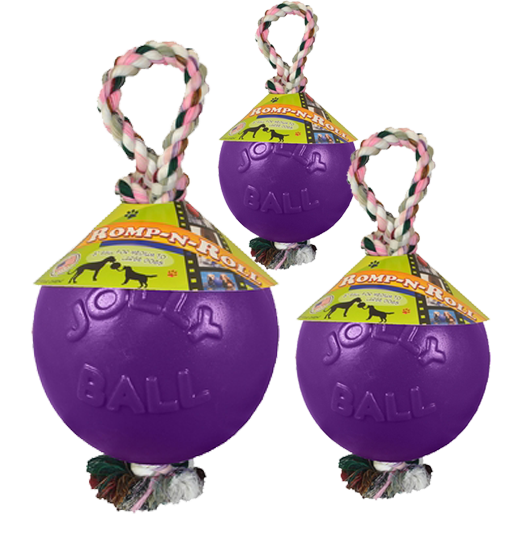 Jolly Ball Romp-n-Roll 15cm Purple