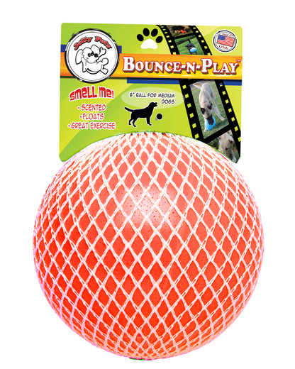 Jolly Ball Bounce-n Play 15cm Orange (Vanilla Smell)