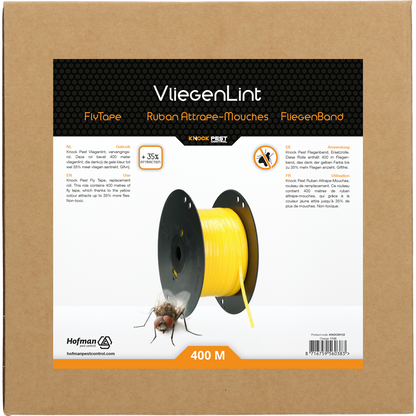 Knock Pest Fly Tape Replacement Roll 400 m