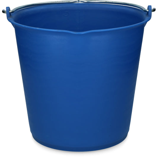Bucket 15 l with pouring spout dark blue