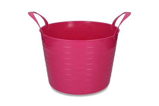 Bucket V-Trug Flexi pink 14 l