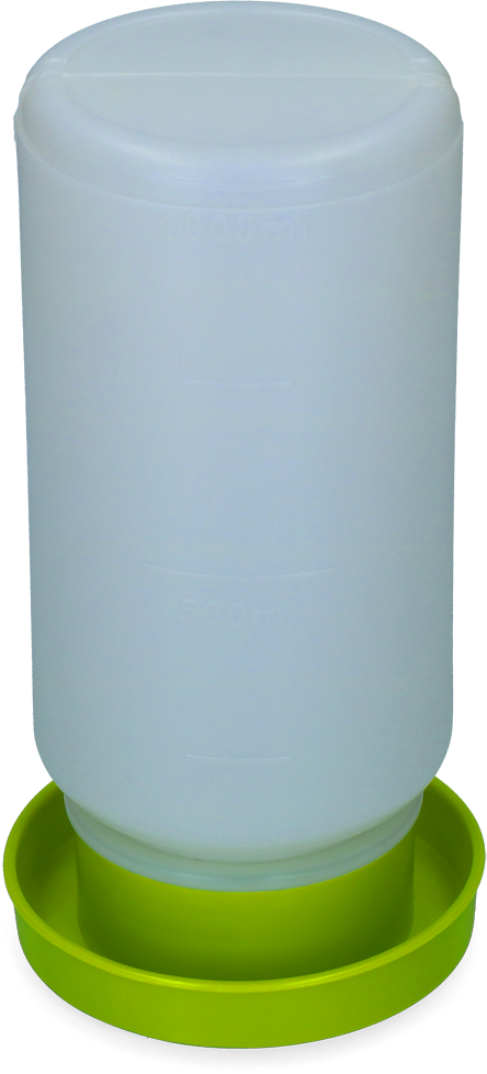 Poultry drinker 1 litre green