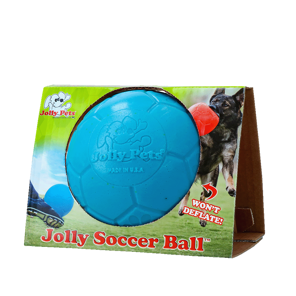 Jolly Soccer Ball 15cm Ocean Blue