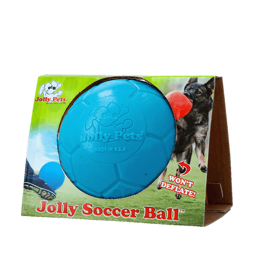 Jolly Soccer Ball 15cm Ocean Blue