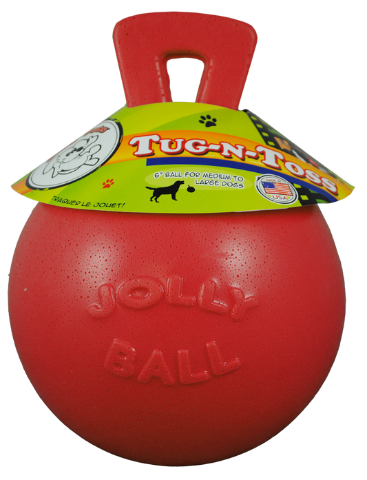 Jolly Tug-n-Toss 15 cm Red