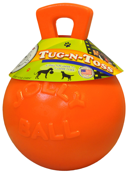 Jolly Tug-n-Toss 20 cm Orange (Vanilla Smell)