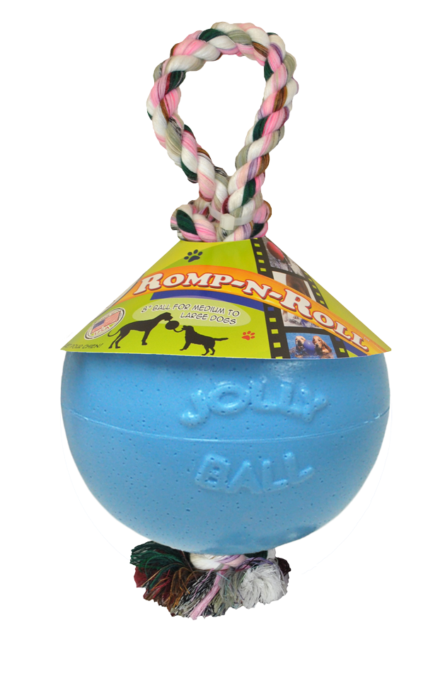 Jolly Ball Romp-n-Roll 15cm Baby Blue (Blue Berry Smell)