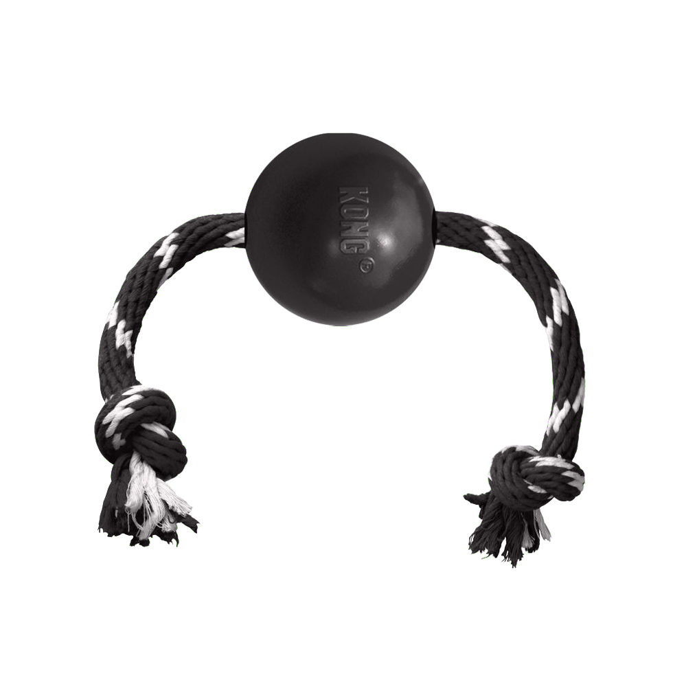 KONG Extreme Ball with rope Lg