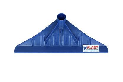 Manure and dirt scraper blue without handle