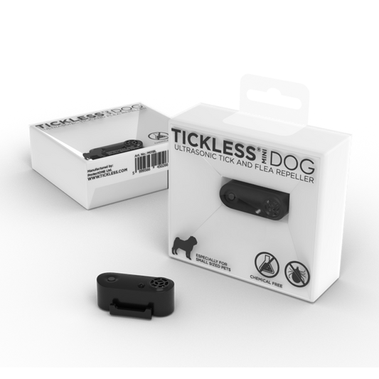 Tickless Mini Dog Black rechargeable