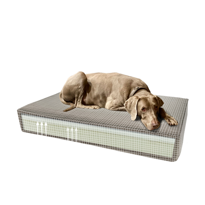 Madison Orthopedic cushion 45 x 55 taupe