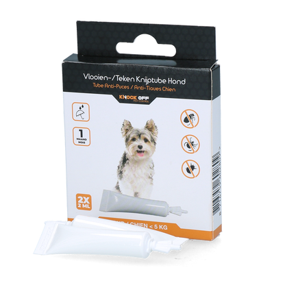 Knock Pest flea/tick squeeze tube dog <5 kg NL+FR