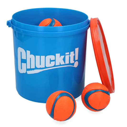 Chuckit Bucket with ultra ball md 8 pcs.
