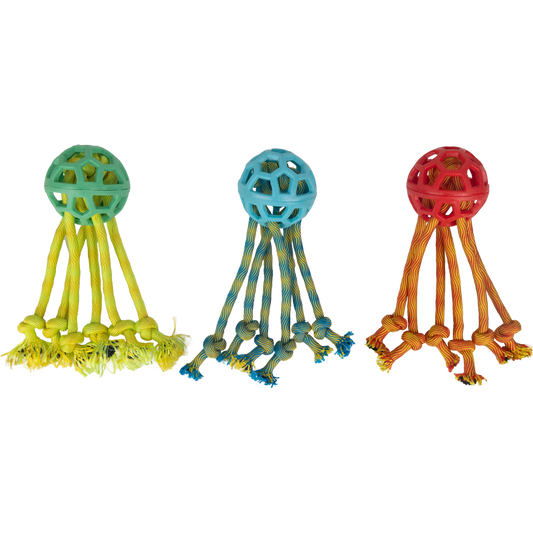 Pawise  Play-N-Tug Rope Octopus