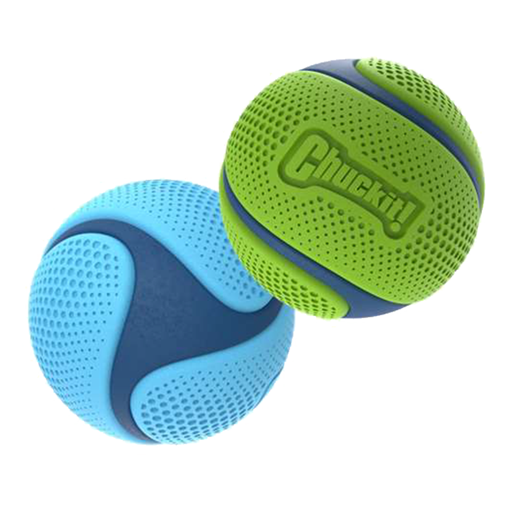 Chuckit ultra ball blue and green hot sale