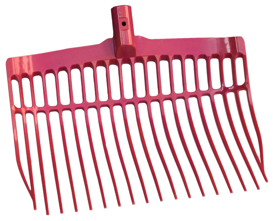 Shaving fork plastic pink without handle