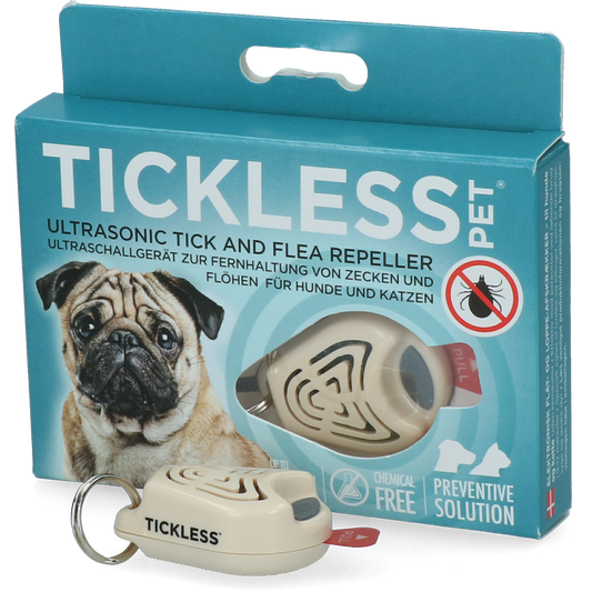 Tickless Pet pink up to 12 Months protection