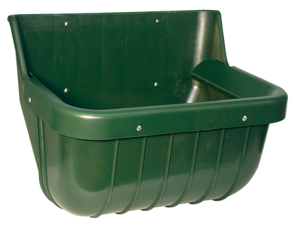 Feed Trough rectangular + feed saver 15 Ltr. EG