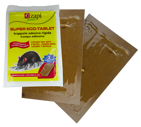 Zapi Super Tablet Rats&amp;Mice sticky trap 20x30cm
