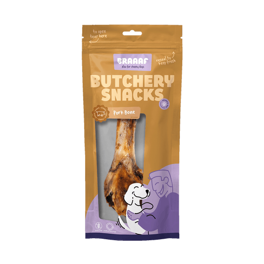 Braaaf Butchery Snacks Pork Bone 1 pcs