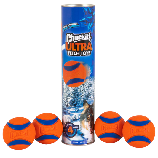 Chuckit! Holiday Ultra Ball Canister Set