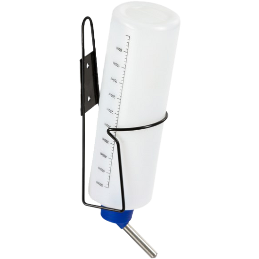 Drinking bottle with metal holder 500 ml